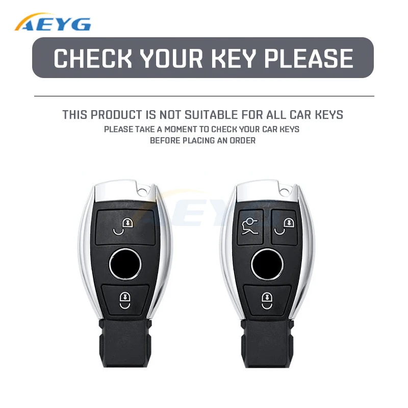 Funda de TPU para llave Mercedes-Benz W203, W204 y W212 - imagen 3