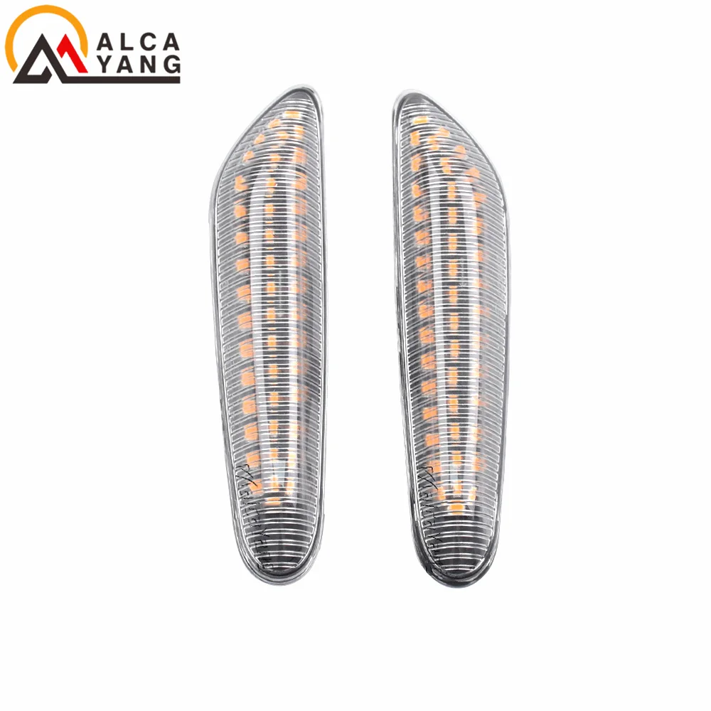 Luz LED dinámica guardabarros marcador lateral BMW Serie 1 3 5 E46 E90 E60 - imagen 4