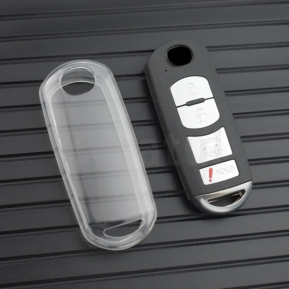 Funda TPU transparente para llave Mazda CX-5 CX-3 CX-7 CX-9 - imagen 5