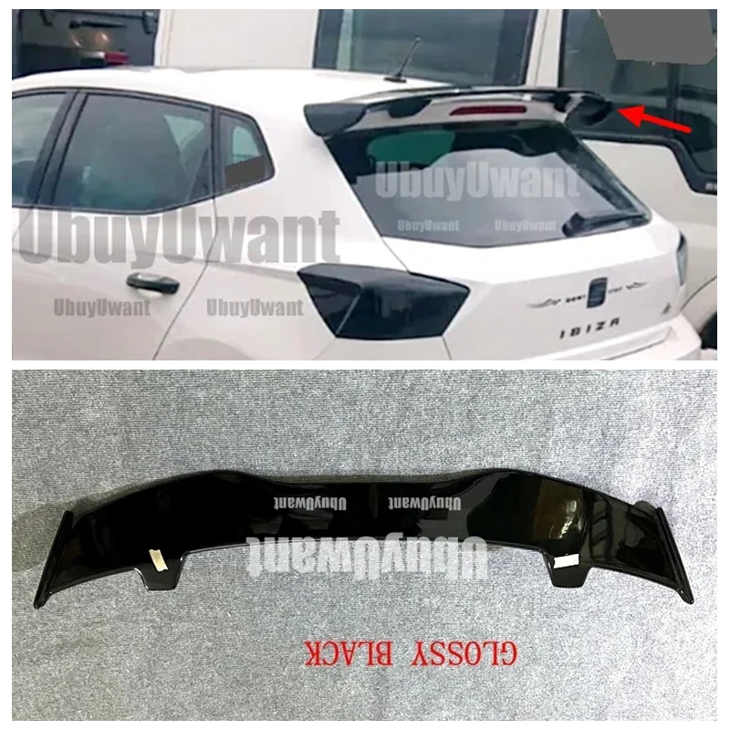 Alerón trasero de techo ABS para Seat Ibiza 6J 2008-2023