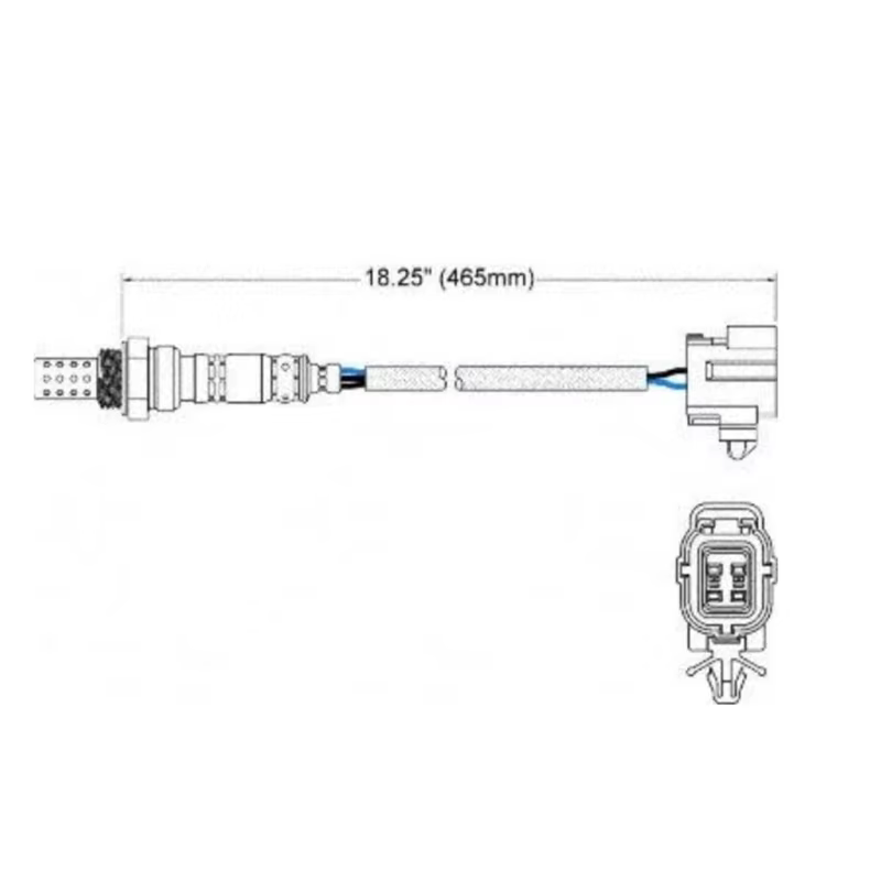 Sensor Lambda Ssangyong Actyon 2.3 – Ref. OE 1615404317 - imagen 2