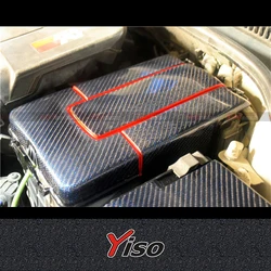 Tapas de fusibles y batería en fibra de carbono para VW Golf 6 GTI/R