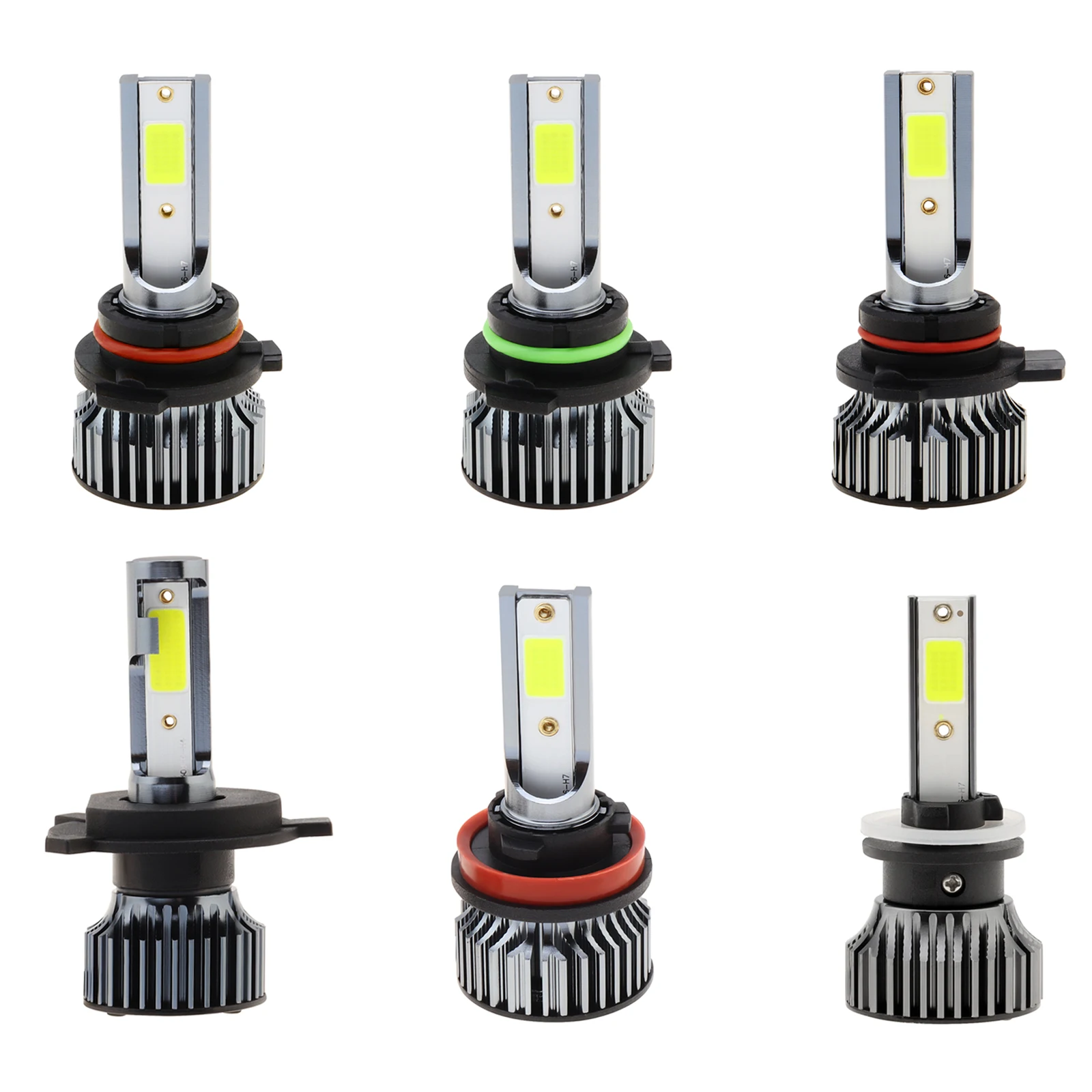 Bombillas de luz LED antiniebla para coche, bombillas de reposición automática, Plug and Play, H8/H9/H11/100/880/881/HB4/5202/HB3, 9006 W, 1 unidad - imagen 3