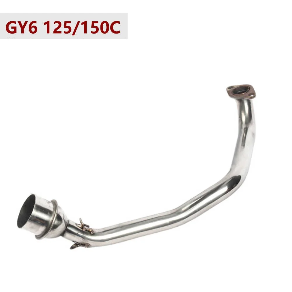 Detalle del tubo de escape para Yamaha GY6