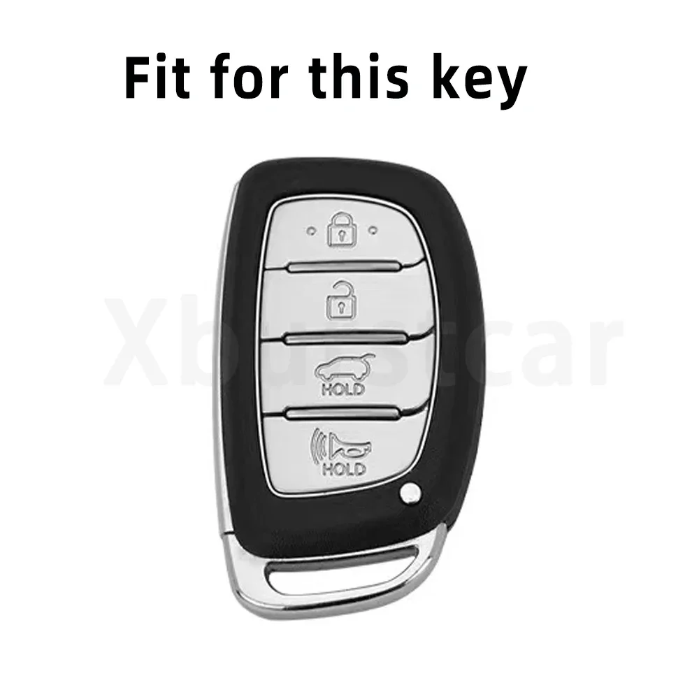 Carcasa de TPU para llave inteligente Hyundai de 4 botones - imagen 2