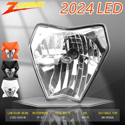 Faro LED carenado enduro supermoto motocross para KTM EXC SXF XCW MX