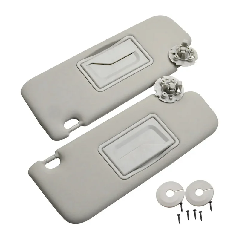 Viseras parasol grises con espejo para Chevrolet Cruze 2011-2016 - imagen 3