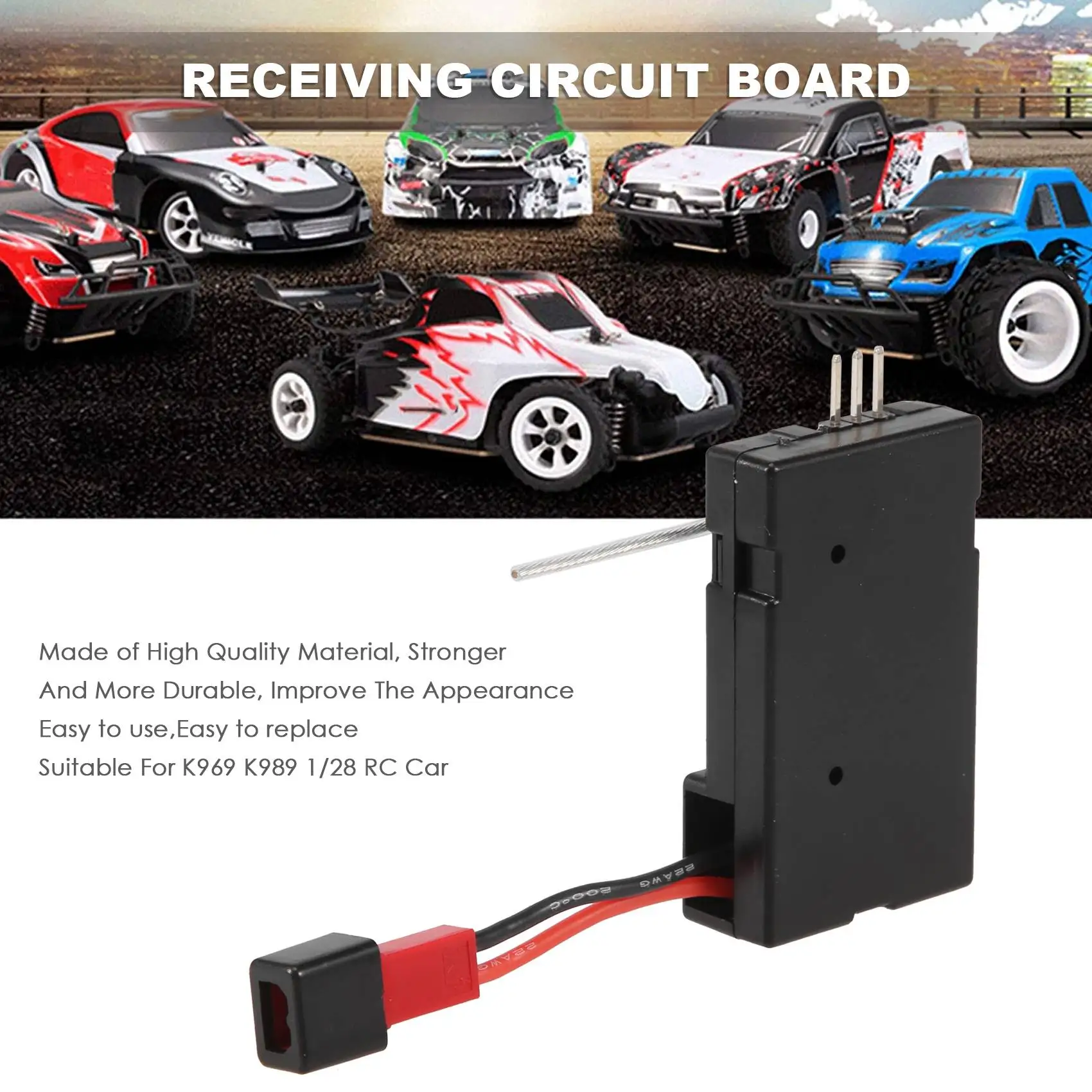 Placa receptora WLtoys K969 K989 – Receptor 3 en 1 RC - imagen 5