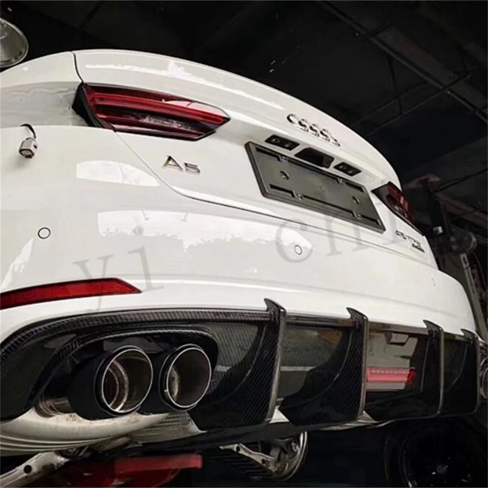 Splitter carbono para Audi A5 y S5 2014-2018 labio difusor spoiler - imagen 4