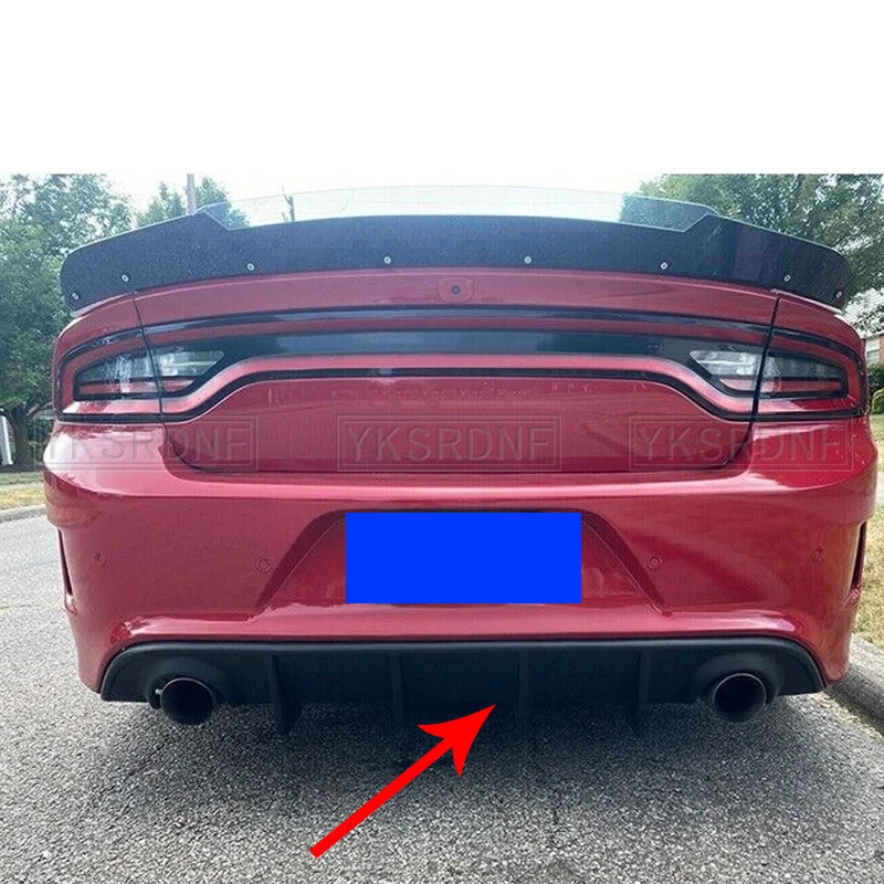 Difusor trasero efecto carbono Dodge Charger Scat Pack 2015-2019 - imagen 2
