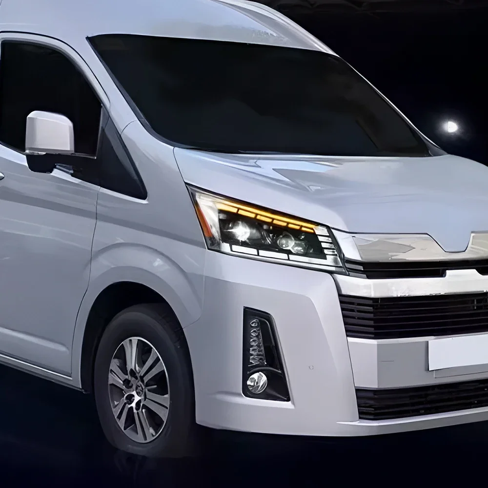 Faros LED delanteros mejorados para Toyota Hiace 2019-2022 - imagen 2