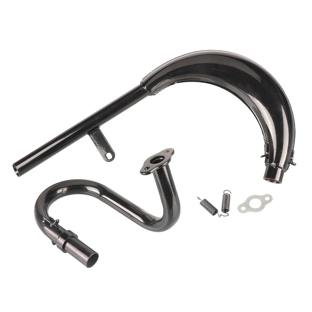 Silenciador escape negro para ciclomotor 50-80cc - imagen 3