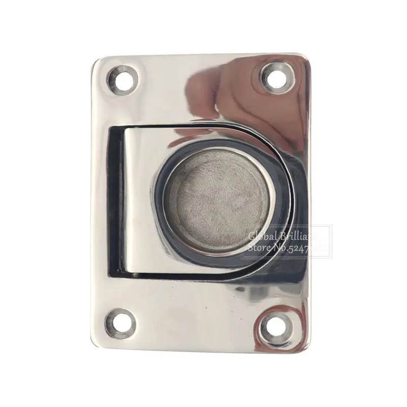 Tirador de puerta embutido plegable de acero inoxidable 316 universal - imagen 3