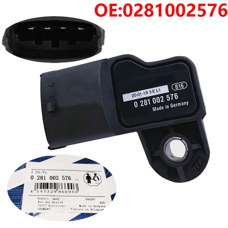 0281002576 Sensor presión colector admisión – VW Iveco Renault