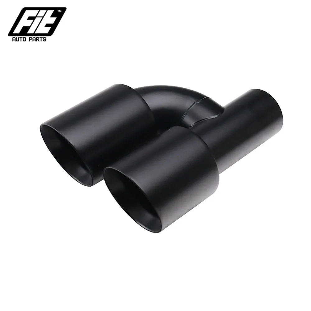 Tubo de escape trasero inoxidable 63 mm - silenciador soldado 89 mm - imagen 5