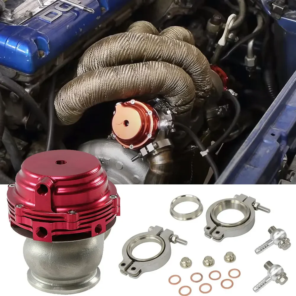 Wastegate turbo externa 38 mm universal con brida en V - imagen 2