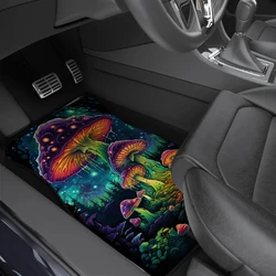 Alfombrillas antisuciedad con estampado de setas – universal SUV pickup