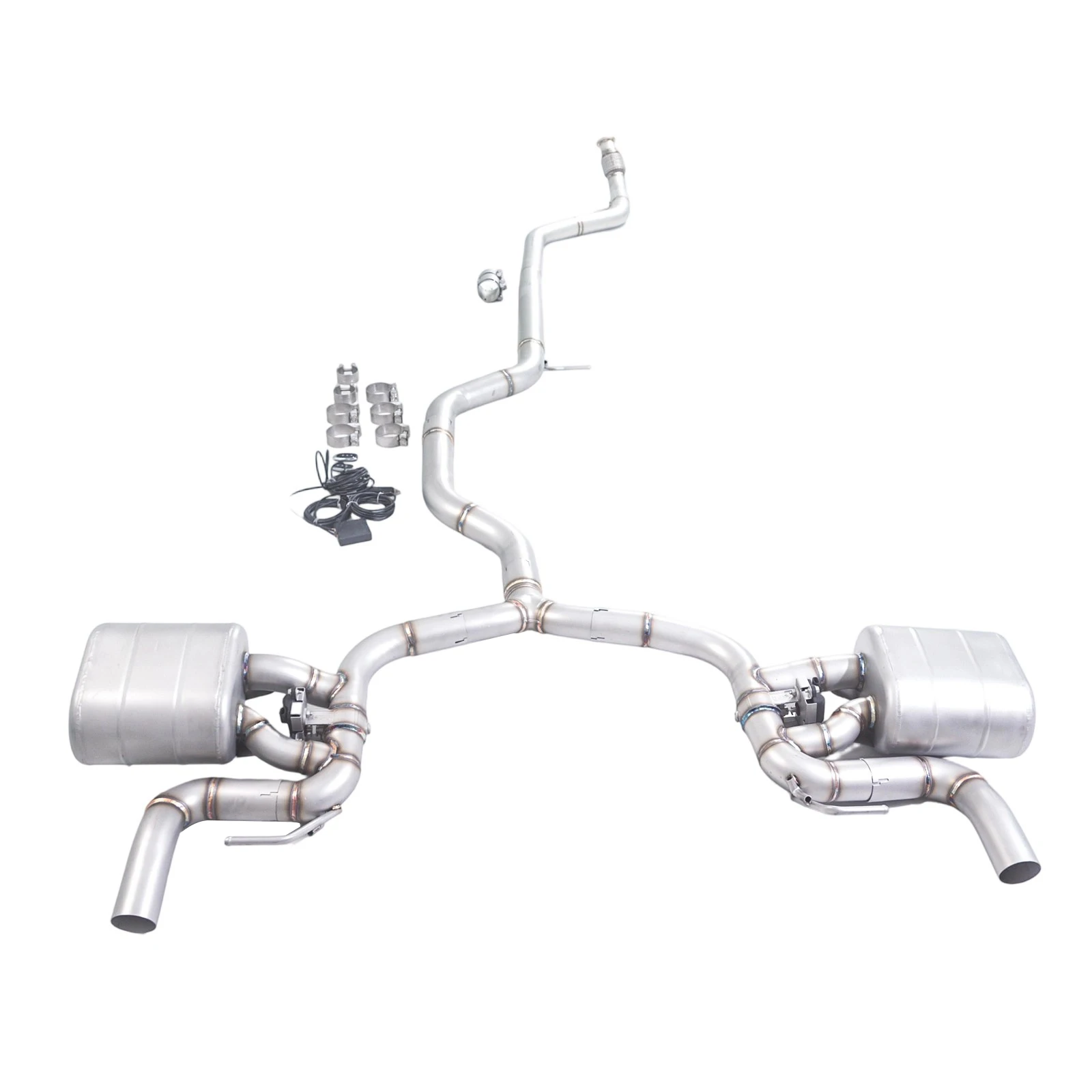 GFC CatBack Silenciador para Audi A5 B9 2.0T AWD 2020-2025 difusor RS5