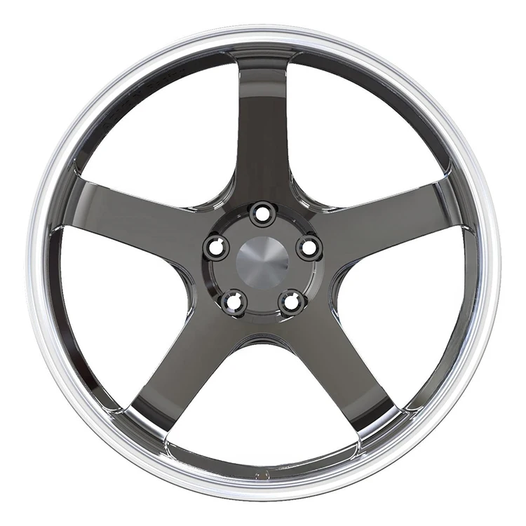 Llantas forjadas 5 radios cromo pulido para BMW M3 M4 M5 M8 - imagen 5