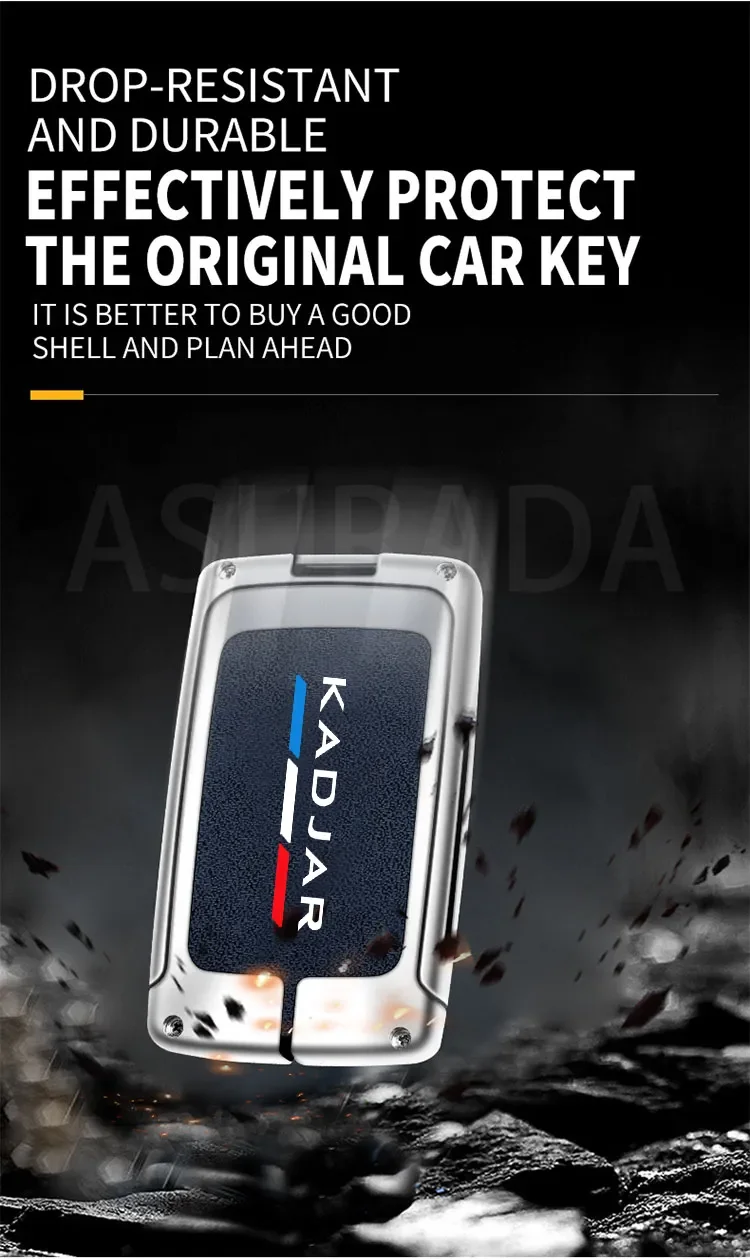 Funda llavero Renault Kadjar – Aleación Zinc TPU - imagen 5