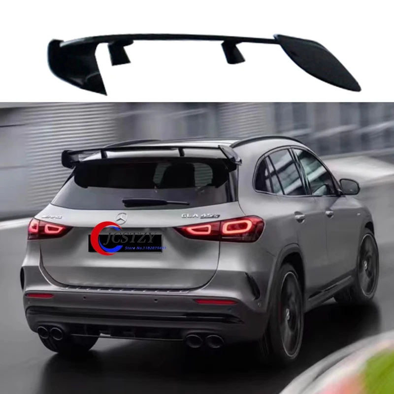 Alerón Trasero Mercedes GLA W247 Negro Brillante - imagen 2
