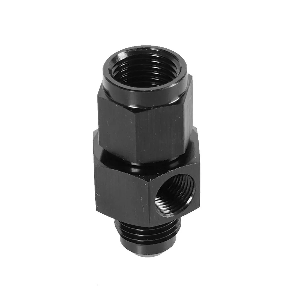 Adaptador de Sensor de presión de aceite NPT AN6, AN8, AN10, AN12, 1/8 ", calibre de conexión de junta giratoria, puerto de manguera, adaptador de tubería - imagen 5