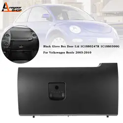 Guantera negra 1C1880247R con tapa – Volkswagen Beetle 2003-2010