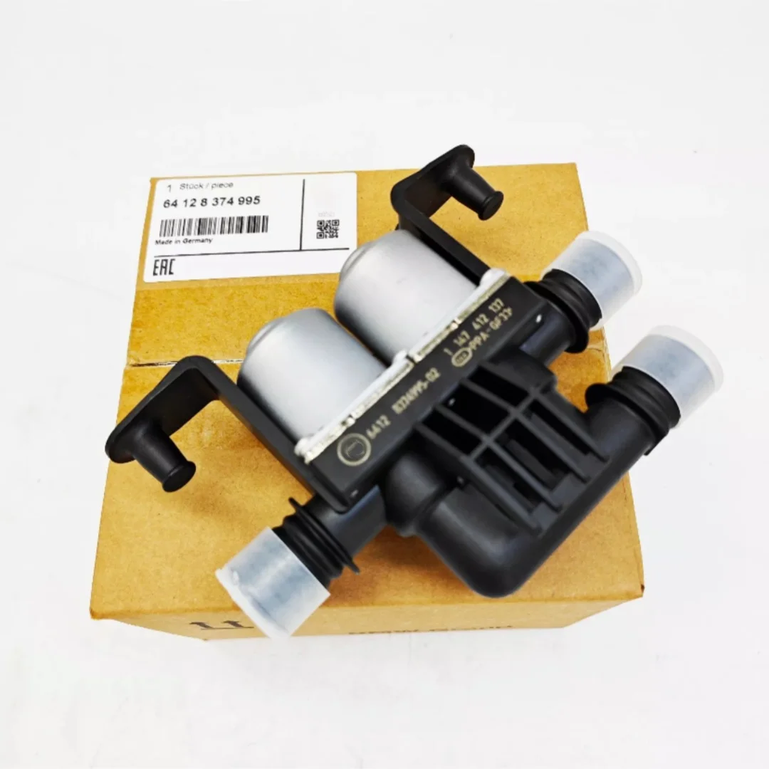 64128374995   Nuevo solenoide de válvula de Control de agua del calentador para BMW 2003 ~ 2012