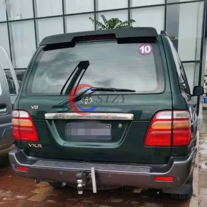 Para Toyota Land Crusier LC100 1998 1999-2006 alerón trasero alerón superior de techo negro brillante accesorios para coches Kit de carrocería - imagen 3
