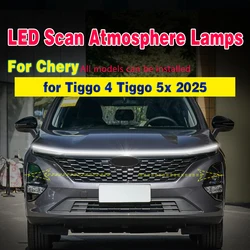 Tira LED dinámica decorativa para capó – Chery Tiggo 4 y 5X 2025