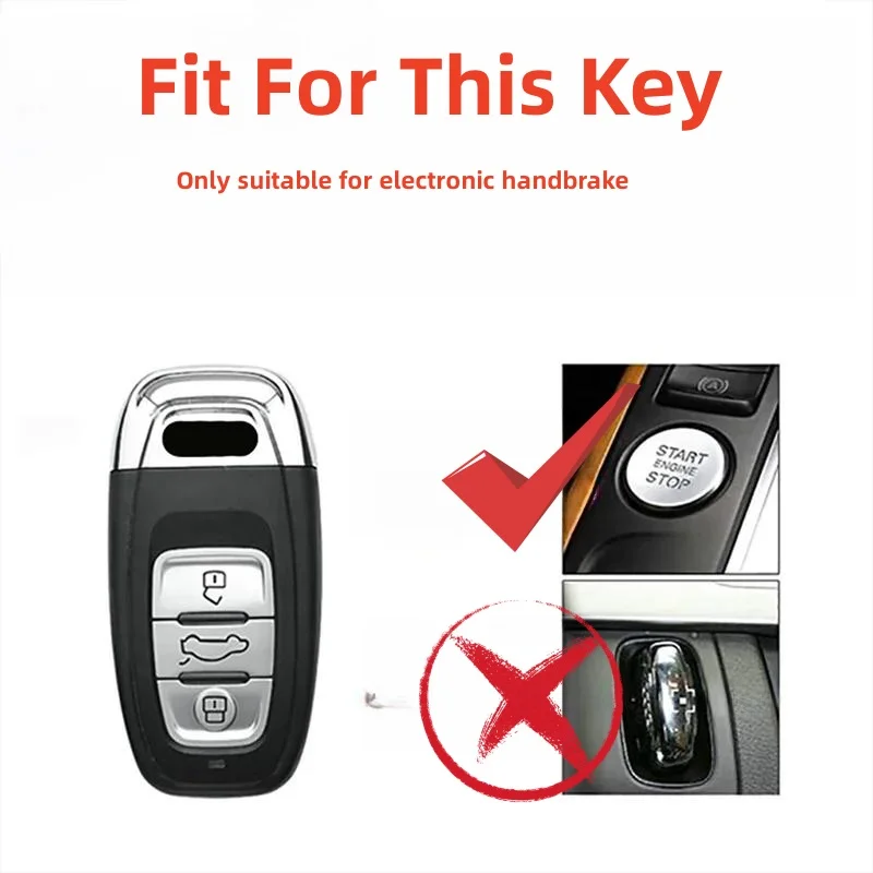 Funda protectora para llave de Audi – A3, A4, A5, Q5, Q7 y TT - imagen 2