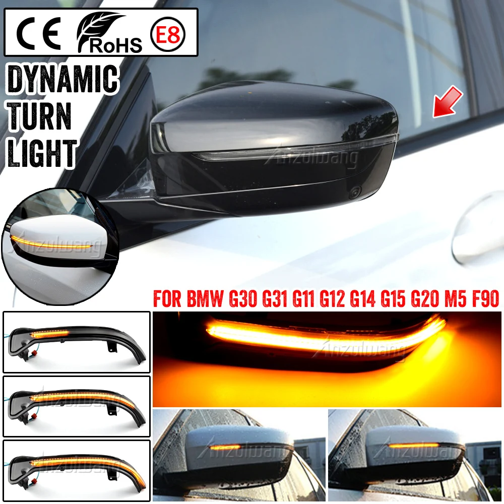 Intermitente LED secuencial espejo lateral BMW Serie 3 5 7 - imagen 5