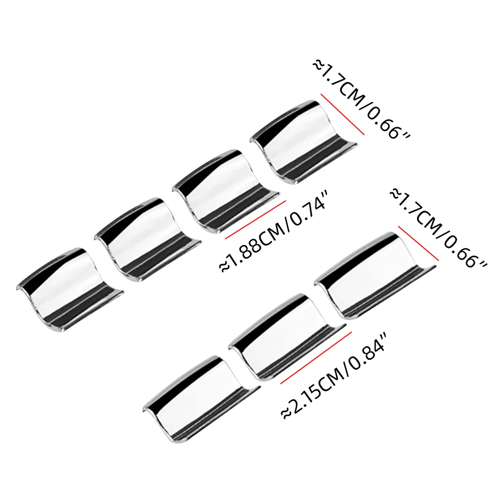 Para Toyota RAV4 Corolla AYGO Verso AVENSIS YARIS VITZ accesorios 7 unids/set cromado elevador de ventanas de coche cubierta de botón embellecedor - imagen 4