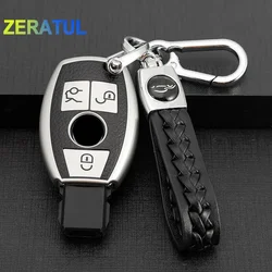 Funda para llave Mercedes-Benz TPU efecto cuero – A, B, G, GLK y GLA