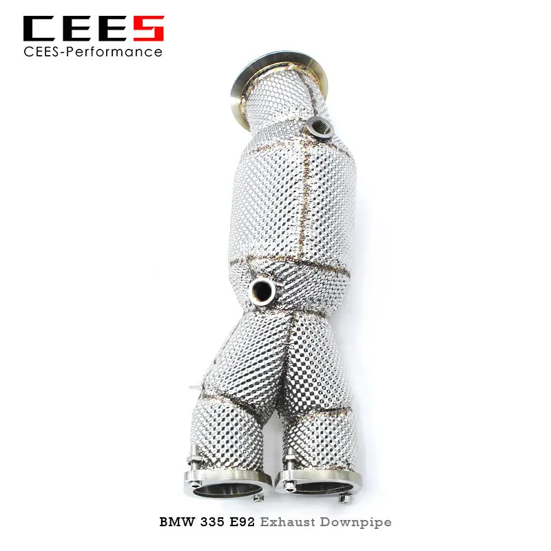 Tubo de escape CEES de acero inoxidable para BMW 335i