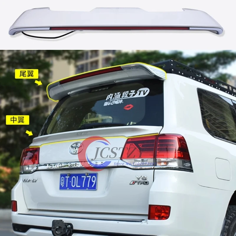 Alerón trasero LED para Toyota Land Cruiser 200 LC200 2010-2016