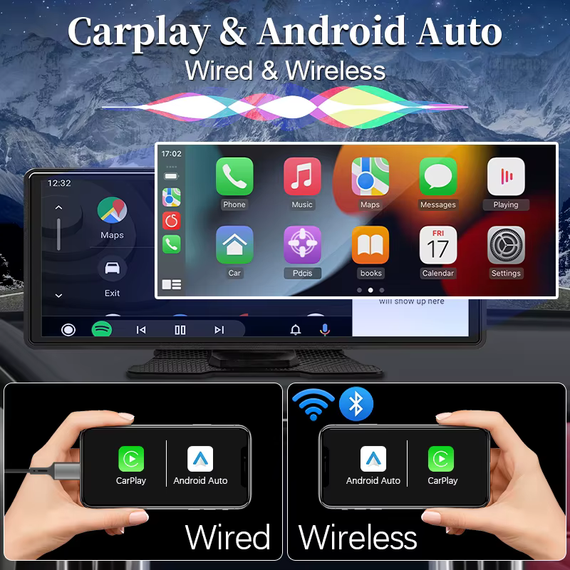 Hippcron Radio 10,26″: CarPlay y Android Auto inalámbricos - imagen 2