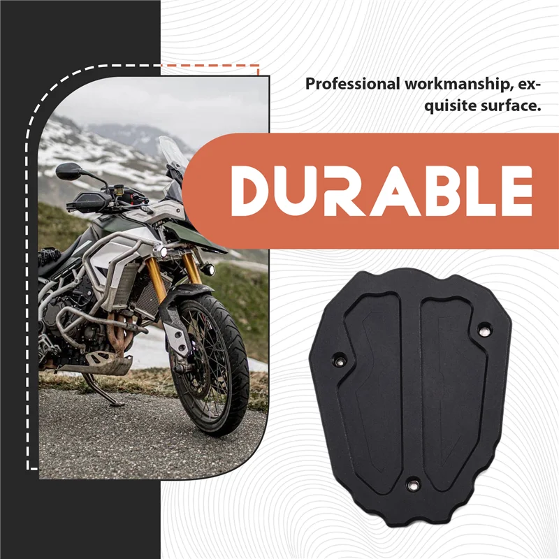 Extensor soporte lateral aluminio base agrandada – Tiger 900 Rally PRO