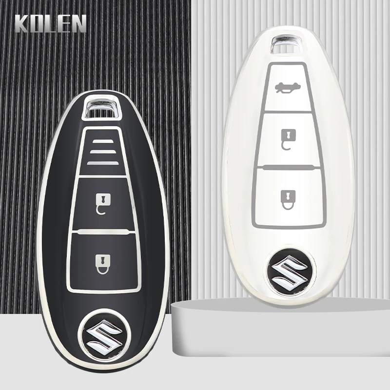 Funda llave coche TPU compatible con Suzuki Vitara, Swift y SX4 - imagen 3