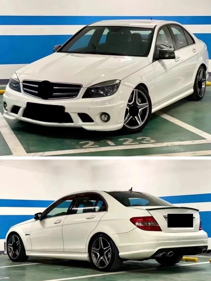 Kit bodywork Mercedes Clase C W204 - parachoques, falda y wheel arches - imagen 5