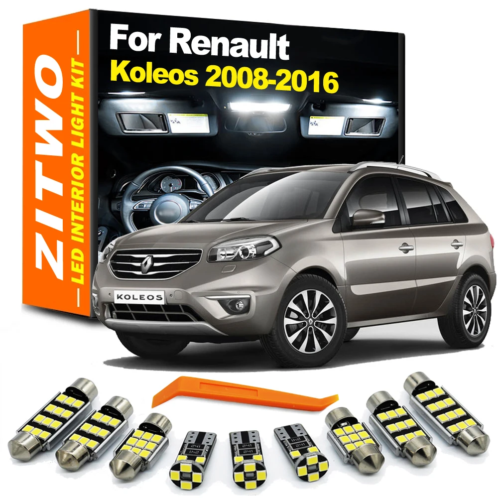 Kit bombillas LED interior ZITWO para Renault Koleos 2008-2016