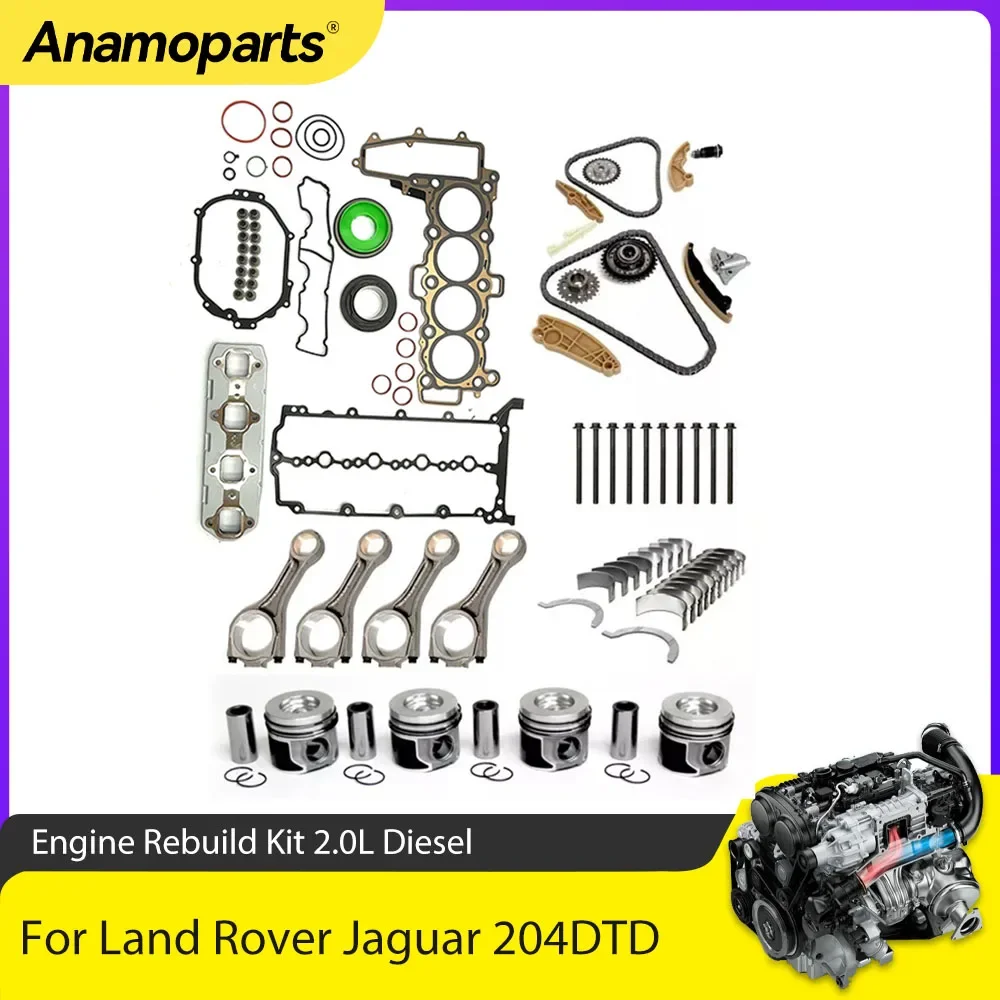 Kit juntas y cojinetes de pistón 2.0D – Discovery/E-PACE