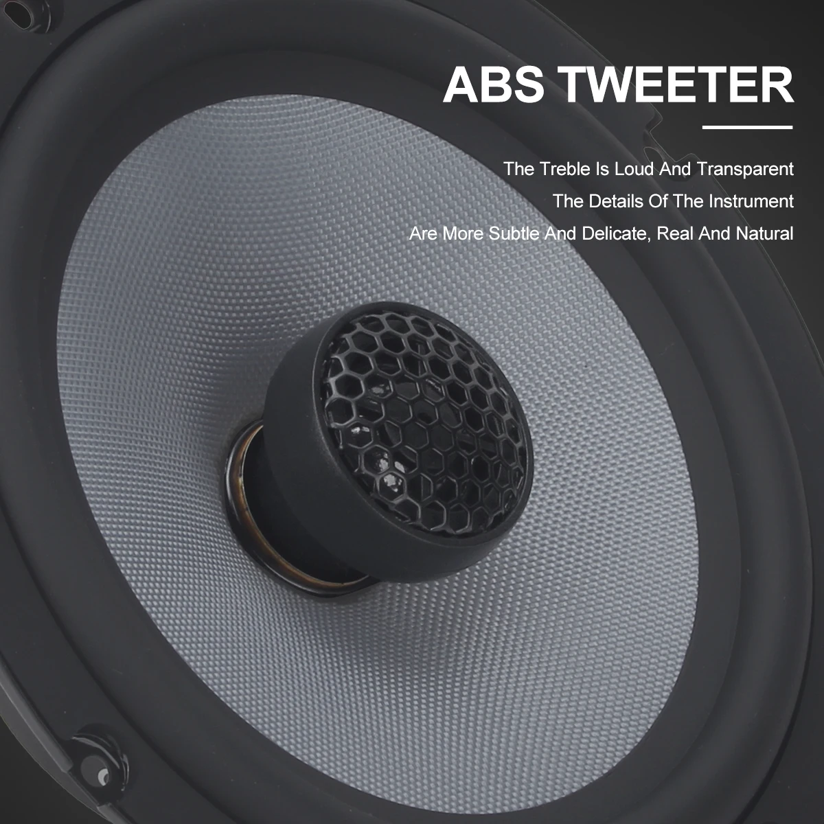 Zeming Audio YS602 altavoces coaxial 6,5" con tweeter seda 20mm – par - imagen 2