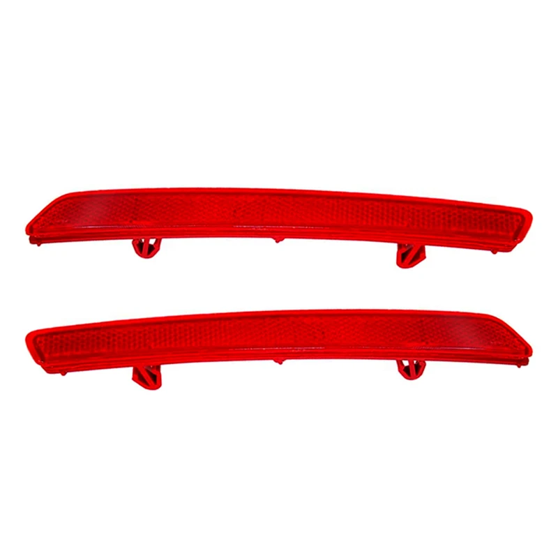 Parachoques trasero rojo Peugeot 408 2014-2018 con reflector - imagen 5