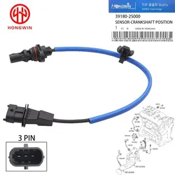 Sensor de posición del cigüeñal 39180-2S000 – Kia Sportage y Sorento