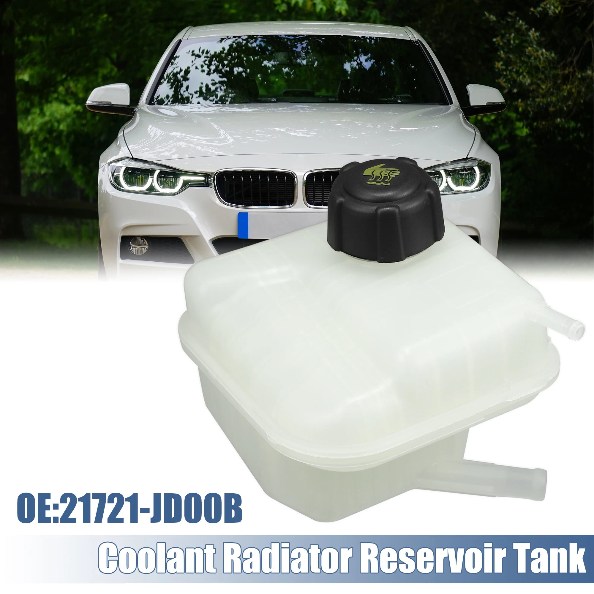 UXCELL Tanque de expansión refrigerante Nissan Qashqai 2007-2014