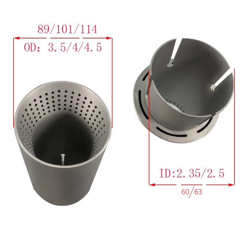 Silenciador Escape Deportivo Acero Inox para VW Golf 6 7 GTI Tiguan - imagen 3
