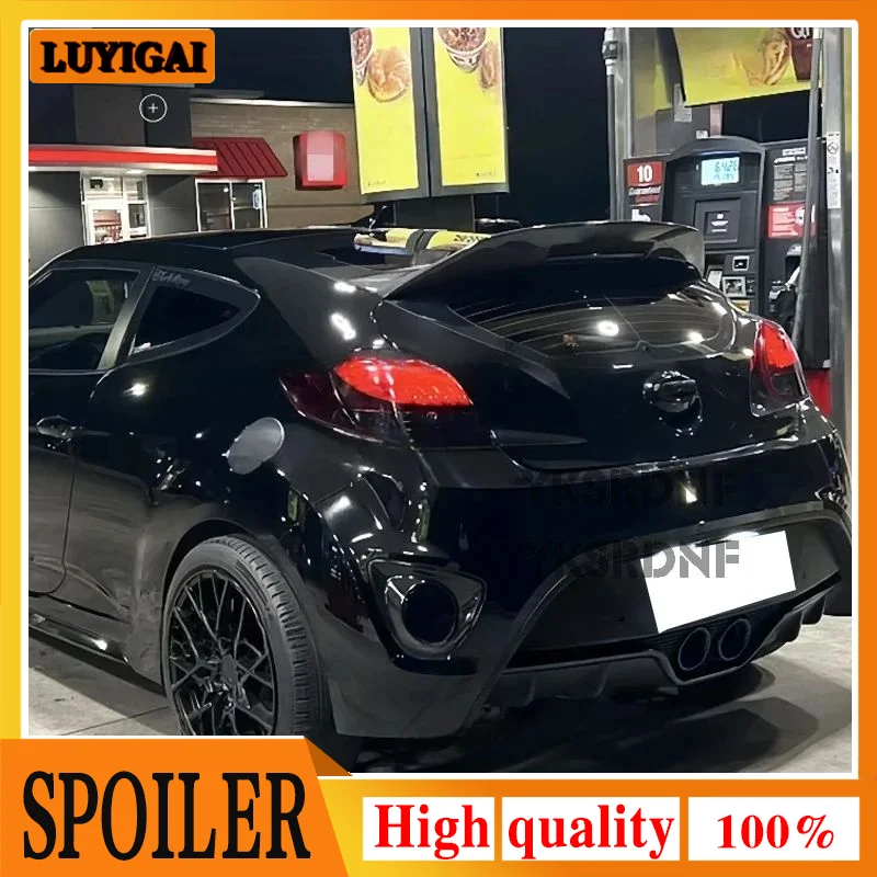 Alerón trasero techo fibra carbono estilo SC – Hyundai Veloster 2011-2018