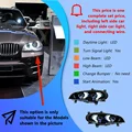 Headlight one set