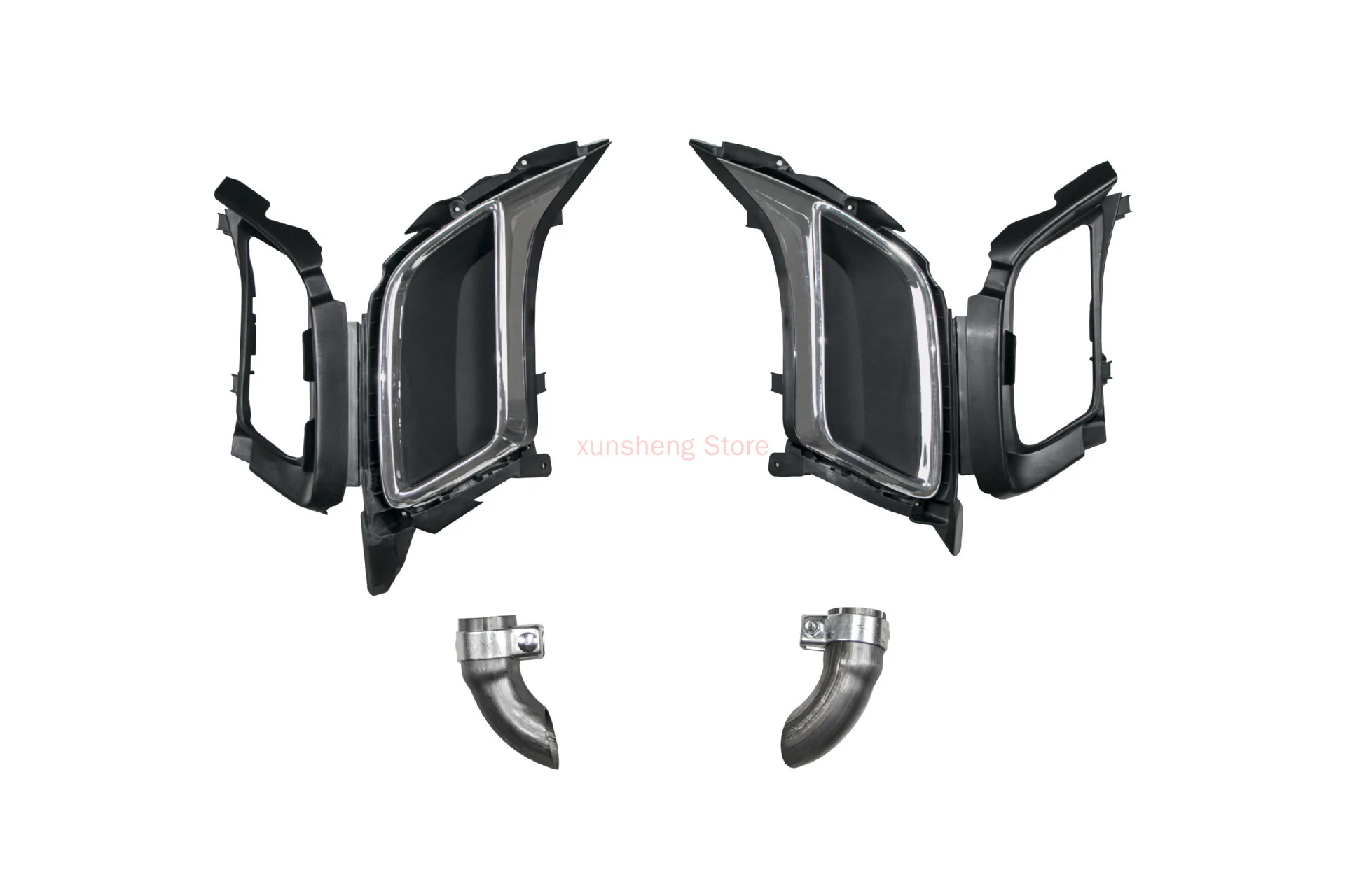 Difusor trasero doble salida VW Tiguan 2017-2019 - imagen 5